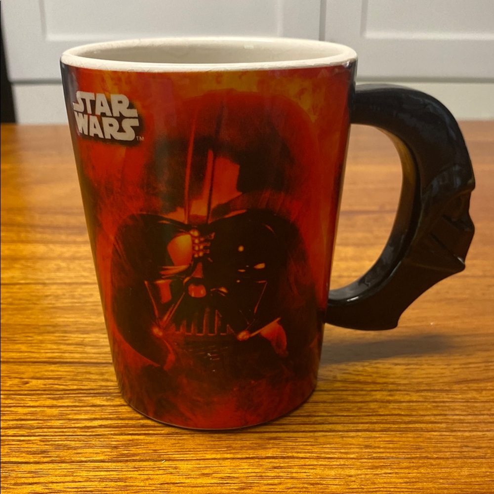 Star Wars Darth Vader Black and Fiery Red Mug
